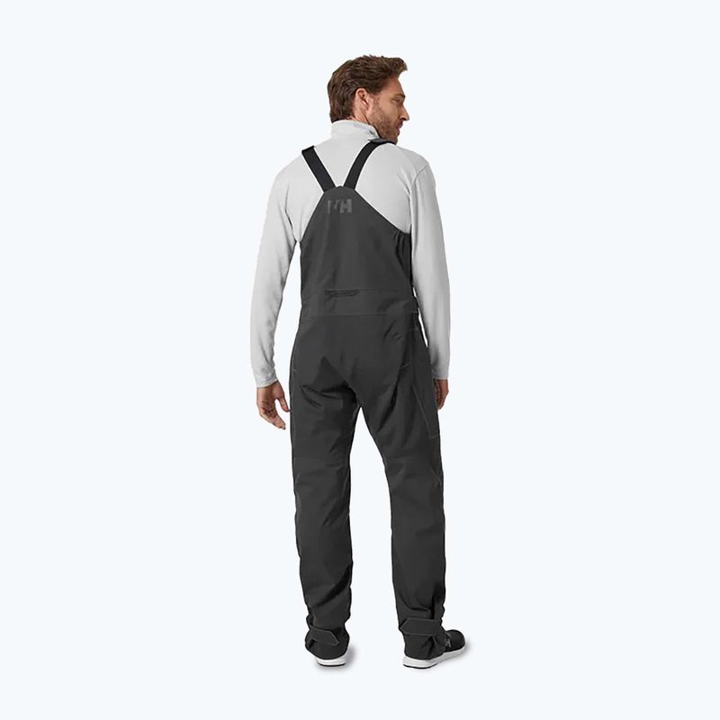 Pantaloni da vela da uomo Helly Hansen HP Foil Pro Bib ebano 2