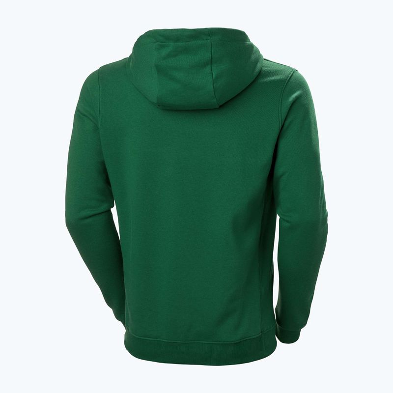 Felpa con cappuccio Helly Hansen F2F Uomo in cotone organico malachite 5