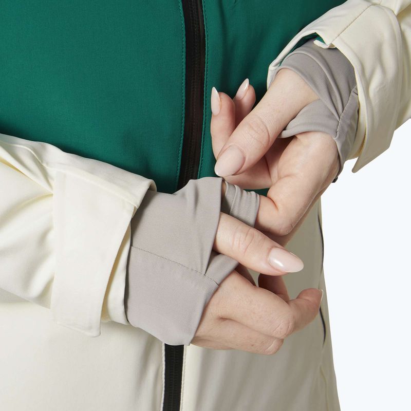 Giacca da sci donna Helly Hansen Alphelia smeraldo neve 8
