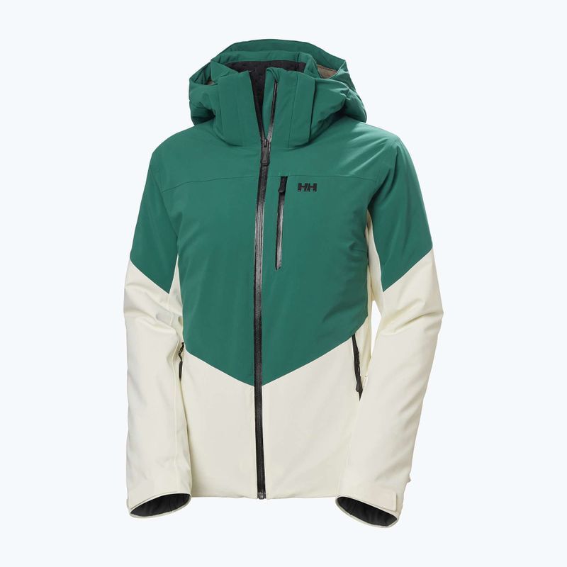 Giacca da sci donna Helly Hansen Alphelia smeraldo neve 10