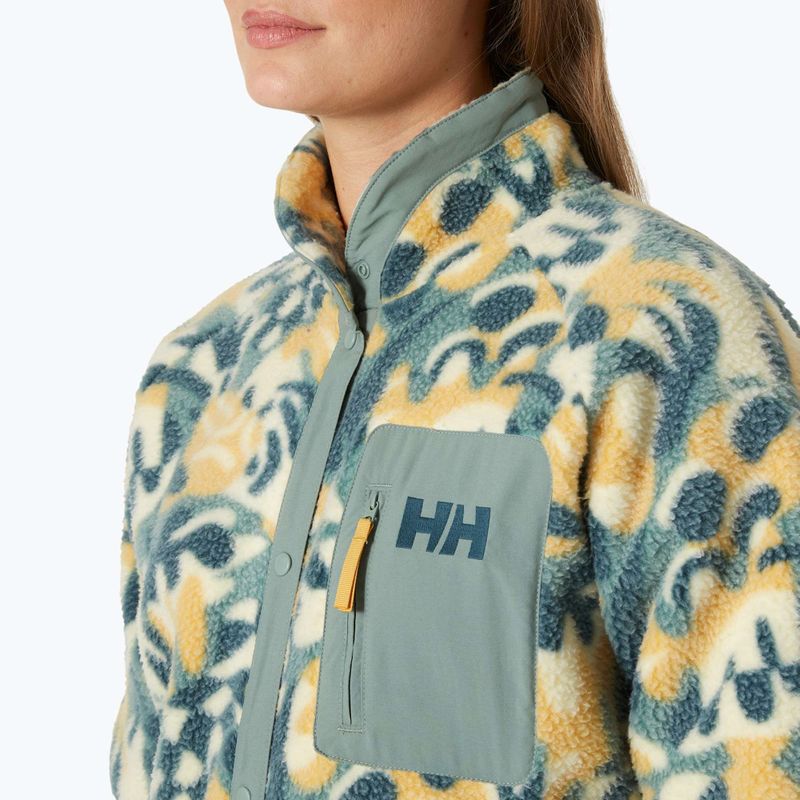 Felpa donna Helly Hansen Imperial Printed Pile Snap sand bruce aop 3