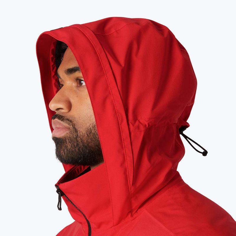 Giacca da vela da uomo Helly Hansen Hp Racing con cappuccio 2.0 alert rosso 3