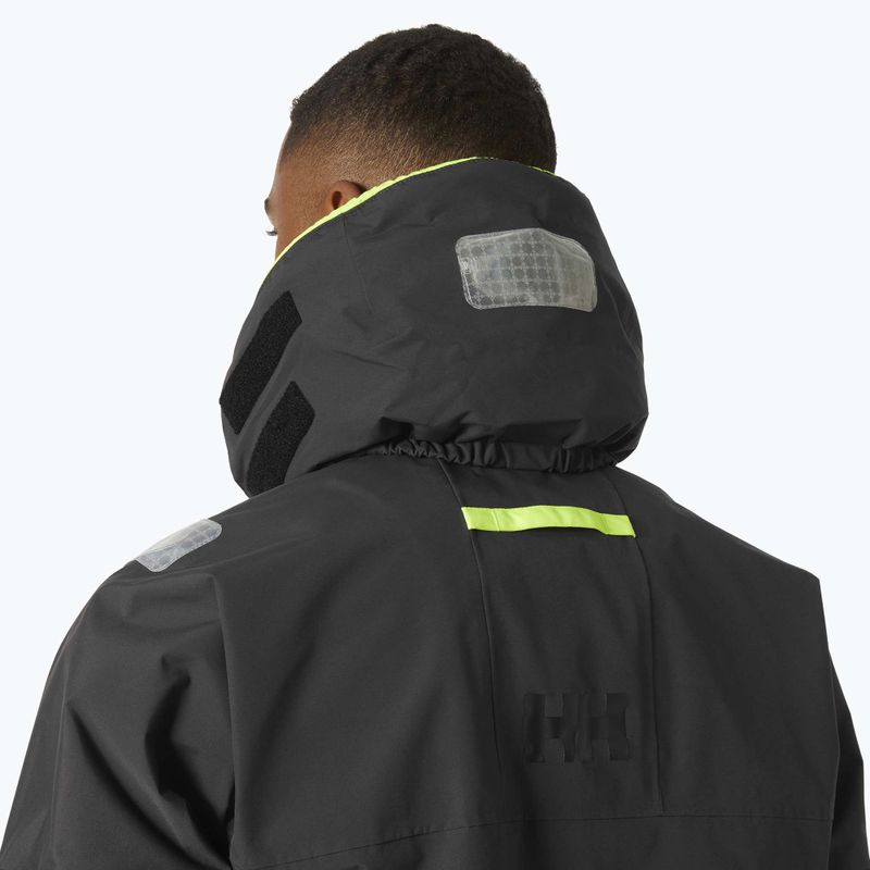 Helly Hansen Skagen Offshore, giacca da pioggia da uomo, ebano 4
