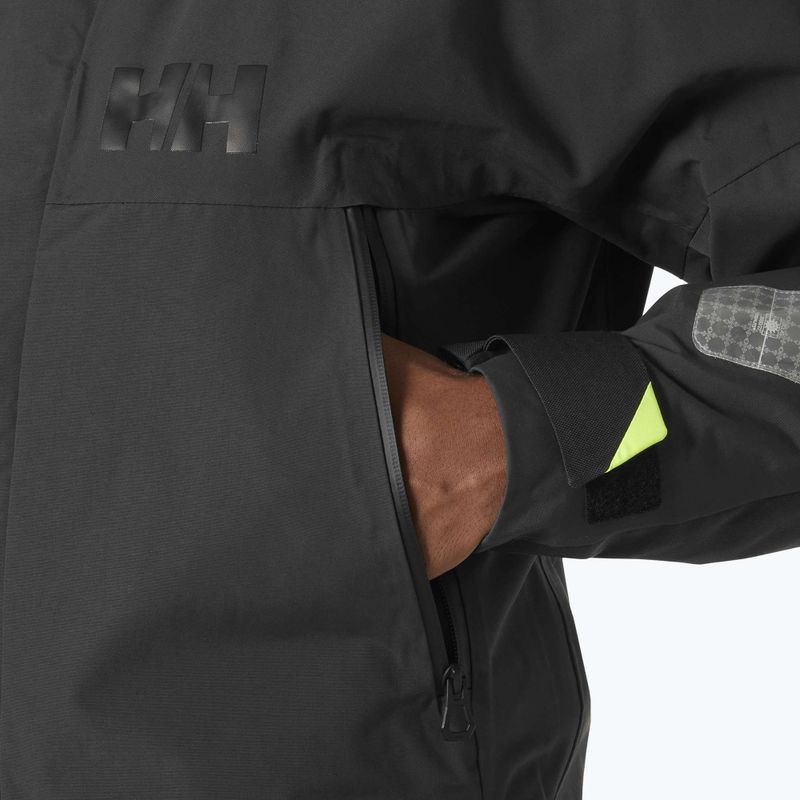 Helly Hansen Skagen Offshore, giacca da pioggia da uomo, ebano 7
