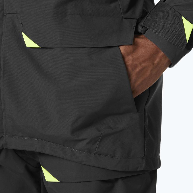 Helly Hansen Skagen Offshore, giacca da pioggia da uomo, ebano 8