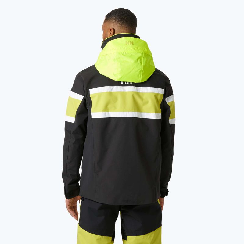 Giacca da vela da uomo Helly Hansen Salt Original ebano 2