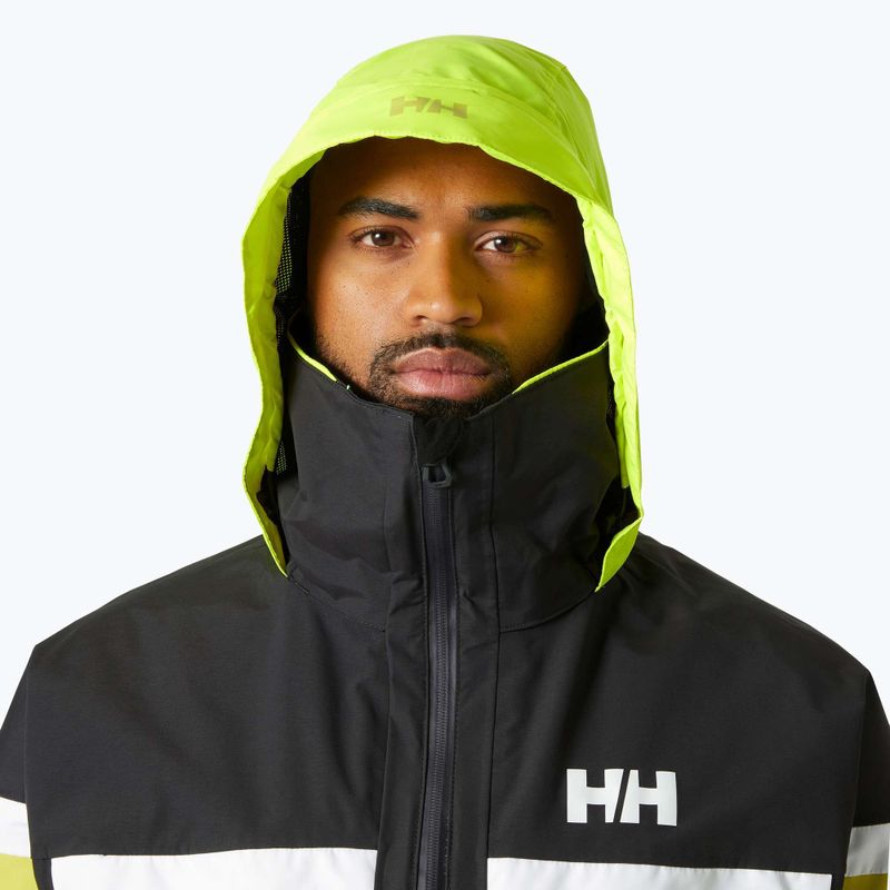 Giacca da vela da uomo Helly Hansen Salt Original ebano 3