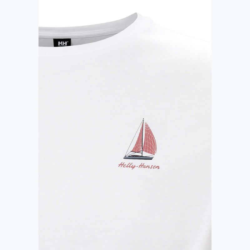 Maglietta Helly Hansen Shoreline 3.0 da uomo, bianco 3