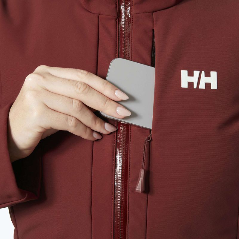 Giacca da sci da donna Helly Hansen Avanti 3-In-1 Softshell Jacket mars red 5