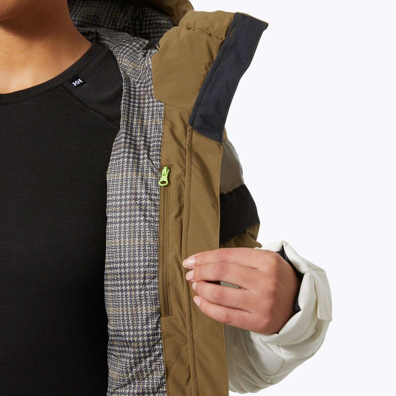 Giacca da sci Helly Hansen donna Imperial Puffy seppia 8