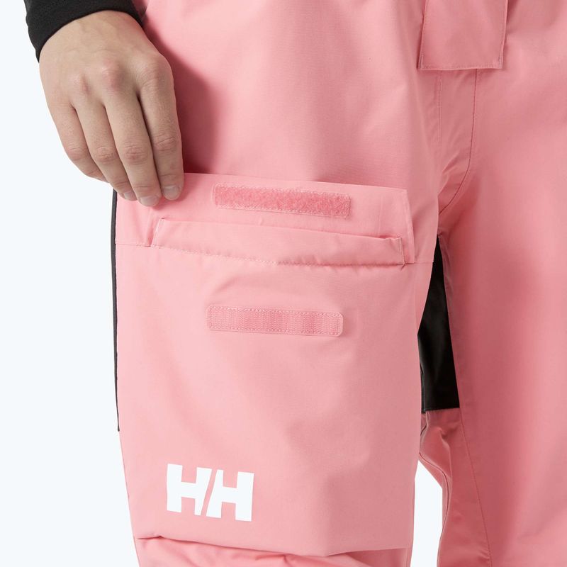 Pantaloni da vela da donna Helly Hansen Pier 4.0 Bib coral almond 4
