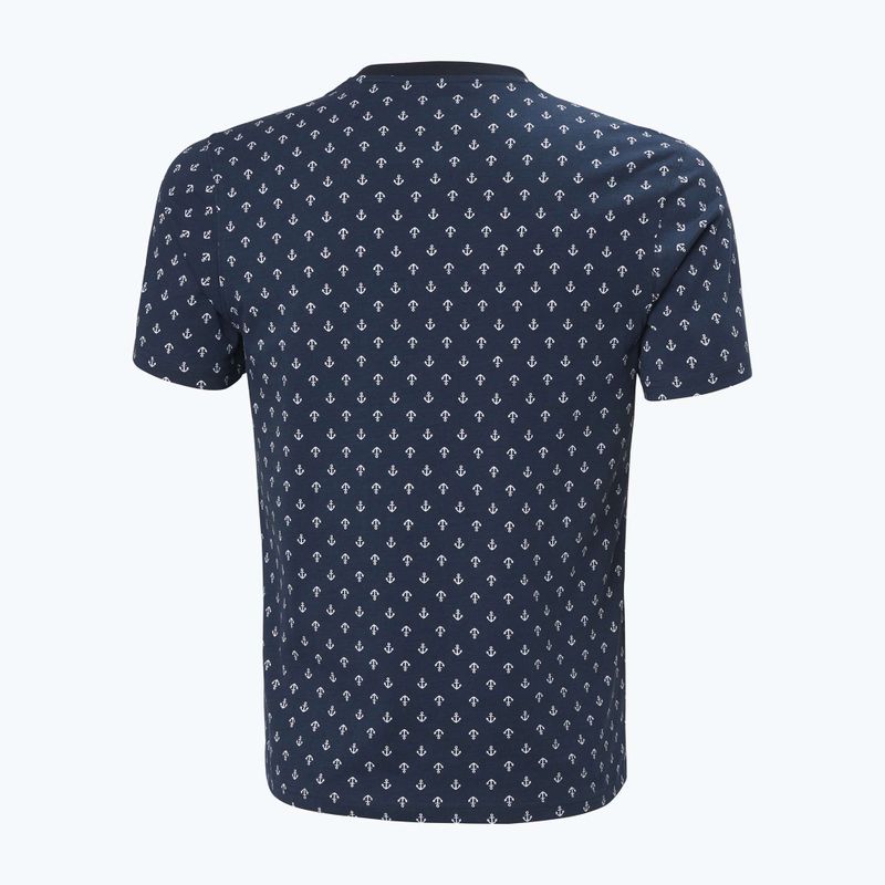Maglietta da uomo Helly Hansen Hudson navy aop 5