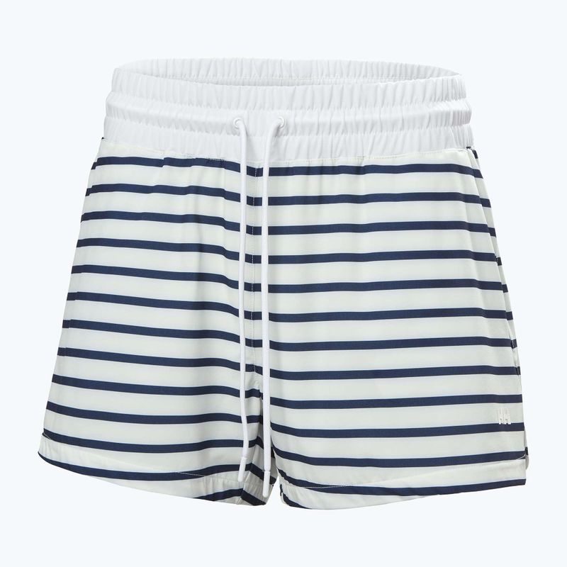 Pantaloncini da vela da donna Helly Hansen Thalia 4" white navy stripe 5