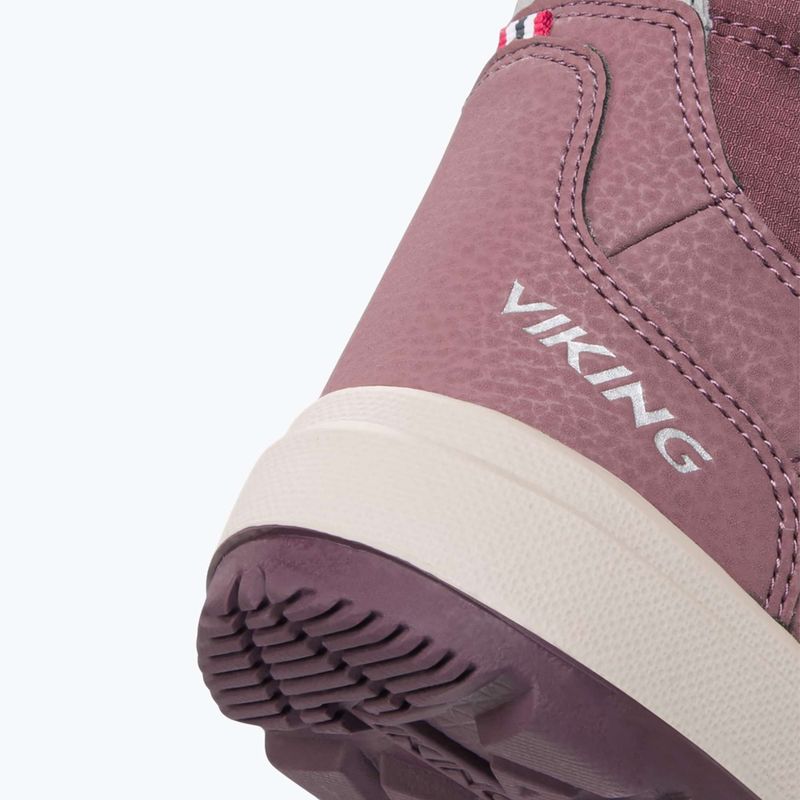 Viking Footwear Toasty Pull-On Warm GTX stivali da neve per bambini antiquerose 9