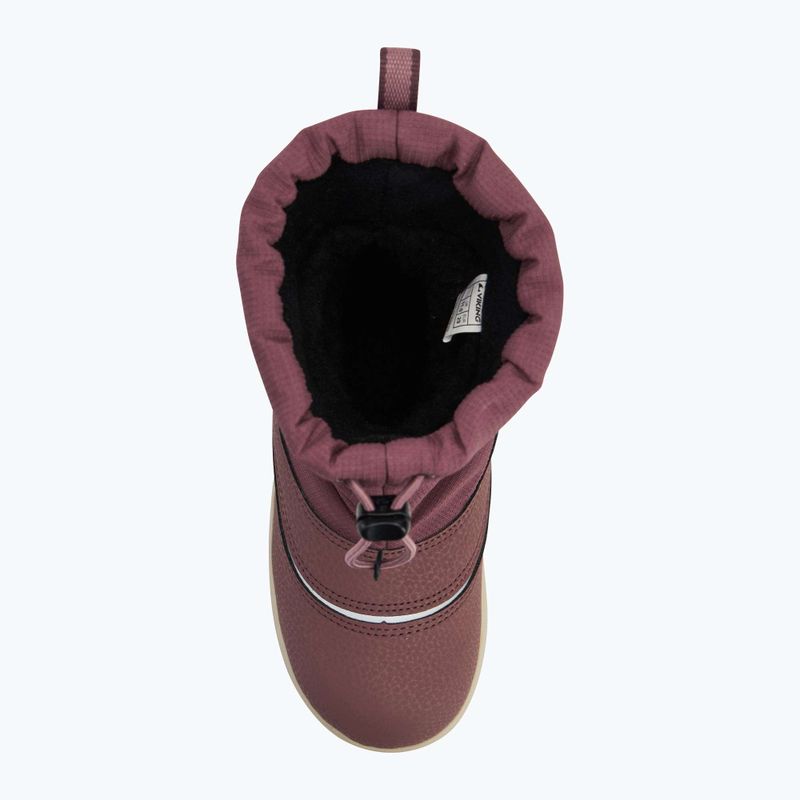 Viking Footwear Toasty Pull-On Warm GTX stivali da neve per bambini antiquerose 5
