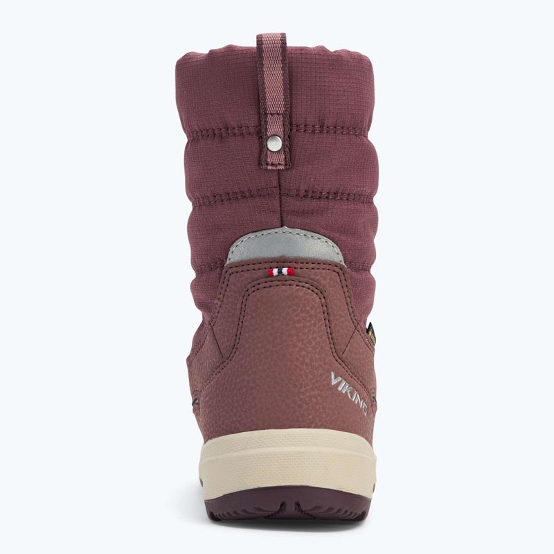 Viking Footwear Toasty Pull-On Warm GTX stivali da neve per bambini antiquerose 6