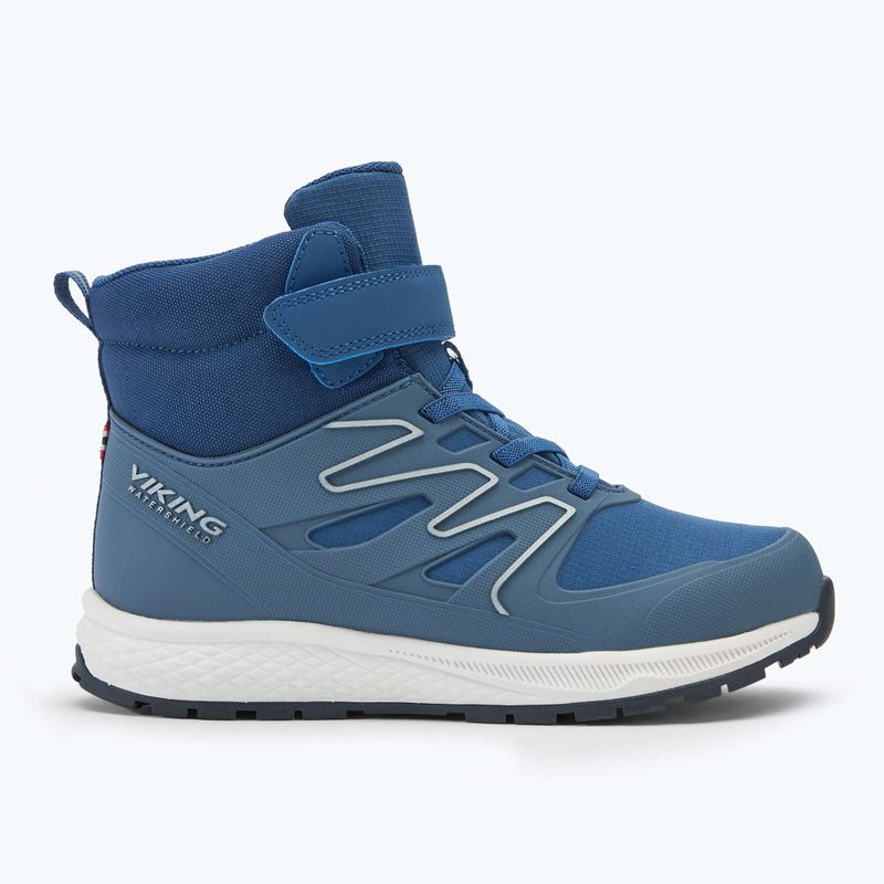 Stivali da neve per bambini Viking Footwear Equip Defence Warm WP 1V blu/marino 2