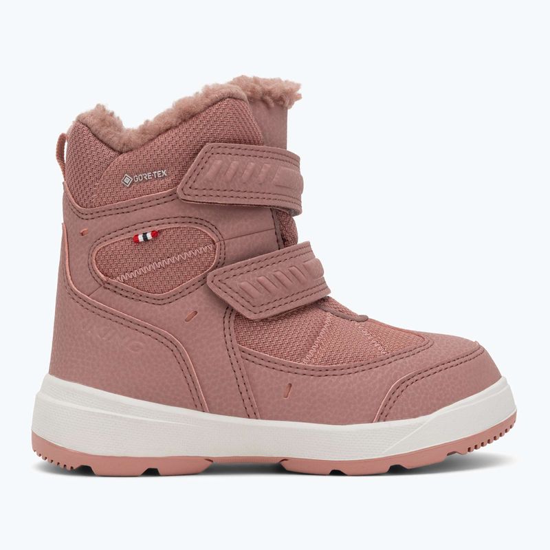 Stivali da neve Viking Footwear Toasty Warm GTX 2V rosa/rosa chiaro 2