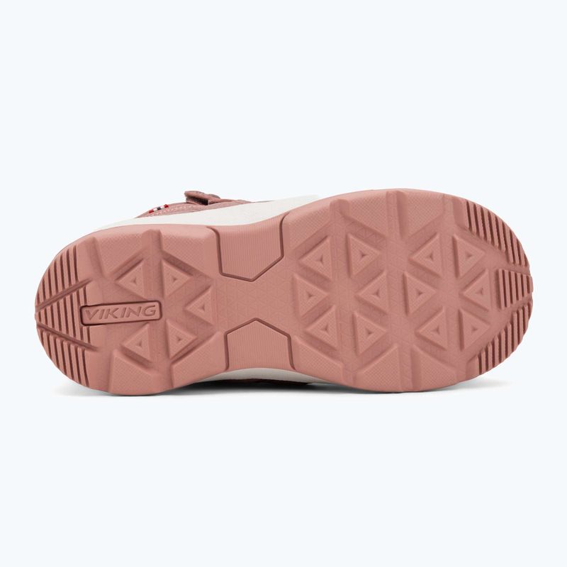 Stivali da neve Viking Footwear Toasty Warm GTX 2V rosa/rosa chiaro 4