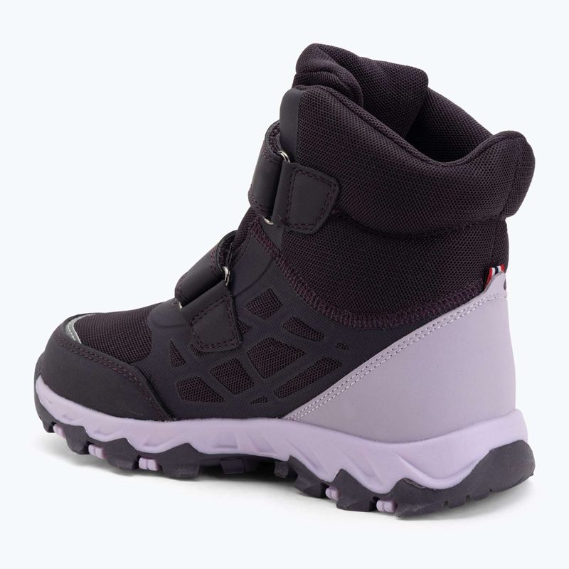 Stivali da bambino Viking Footwear Track Warm Waterproof 2V melanzana 3