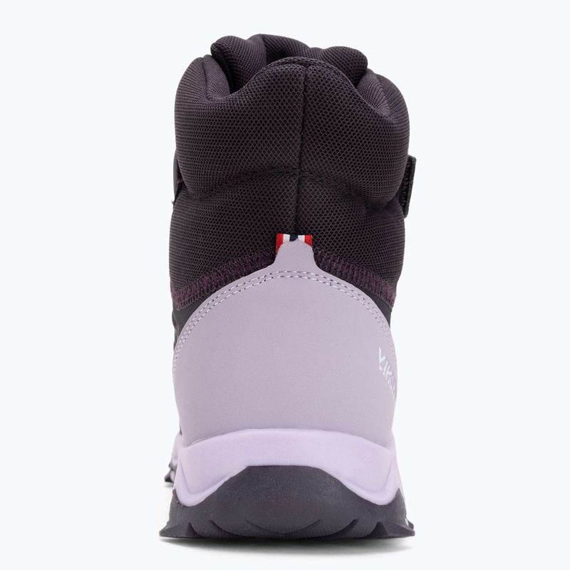 Stivali da bambino Viking Footwear Track Warm Waterproof 2V melanzana 6