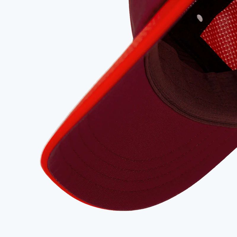 Cappello da baseball Ciele Athletics FSTCap SC Comp IconicVC rosso cremisi/glade 5