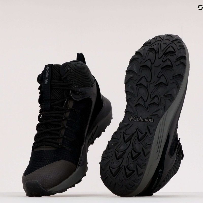 Columbia Trailstorm Mid Wp nero/grigio scuro, scarpe da trekking da uomo 9