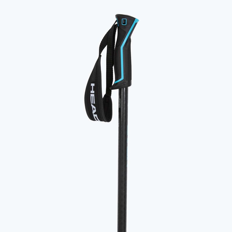 Bastoni da sci HEAD Frontside carbon black/speed blue 2