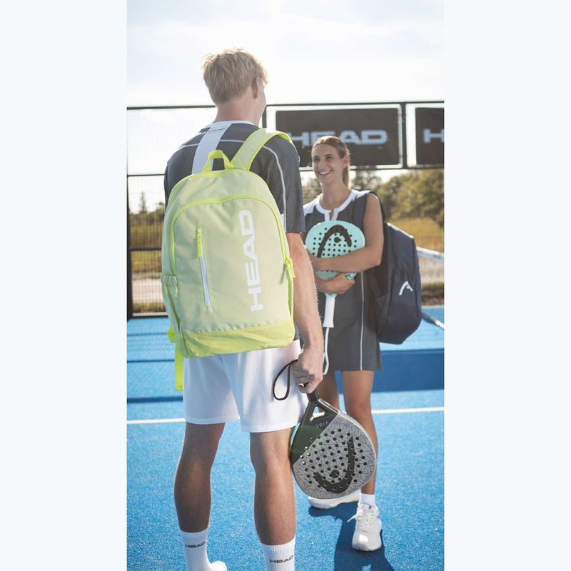 Zaino da tennis HEAD Base 17 l verde brillante 7