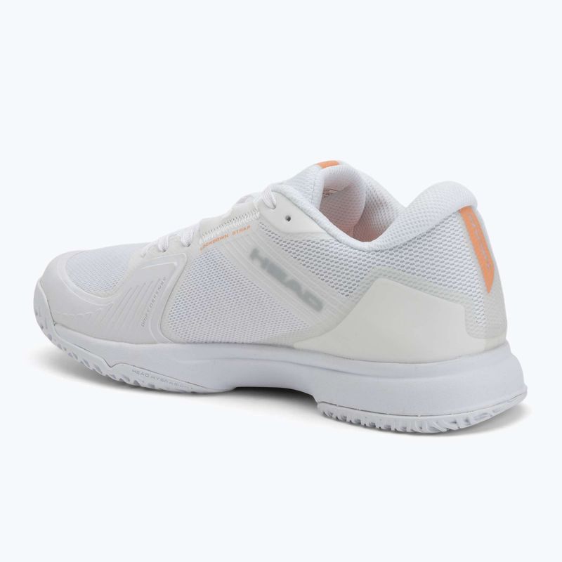 Scarpe da tennis da donna HEAD Sprint Team 4.0 bianco/corallo 3