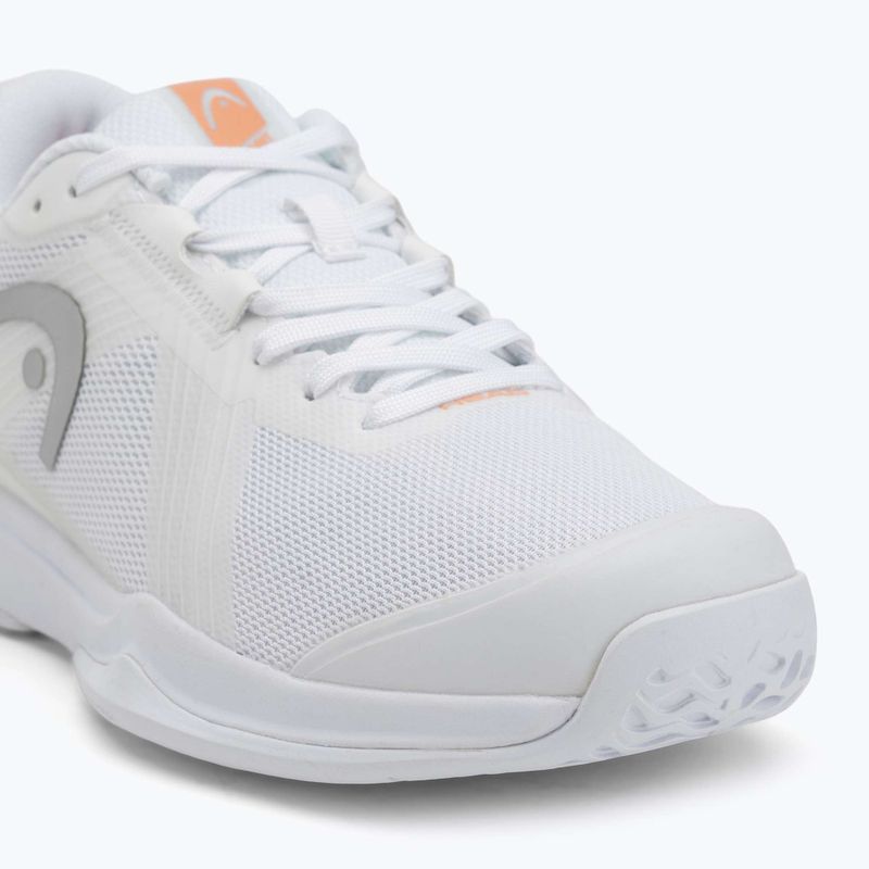 Scarpe da tennis da donna HEAD Sprint Team 4.0 bianco/corallo 7