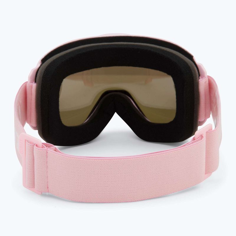 Bliz Rave opaco polvere rosa/marrone rosa multi occhiali da sci 3