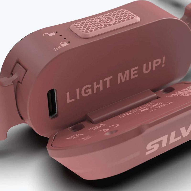 Lampada frontale Silva Smini Fly rose 3