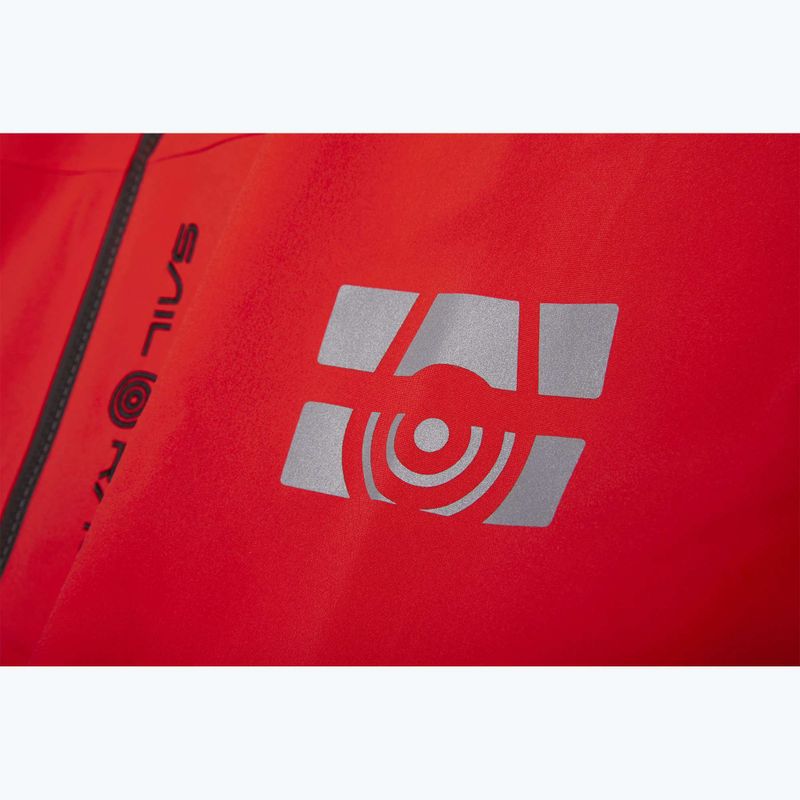 Giacca Sail Racing Spray Ocean da uomo rosso brillante 11