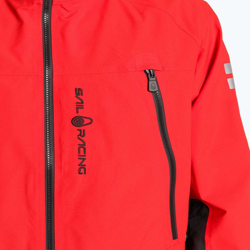 Giacca Sail Racing Spray Ocean da uomo rosso brillante 3