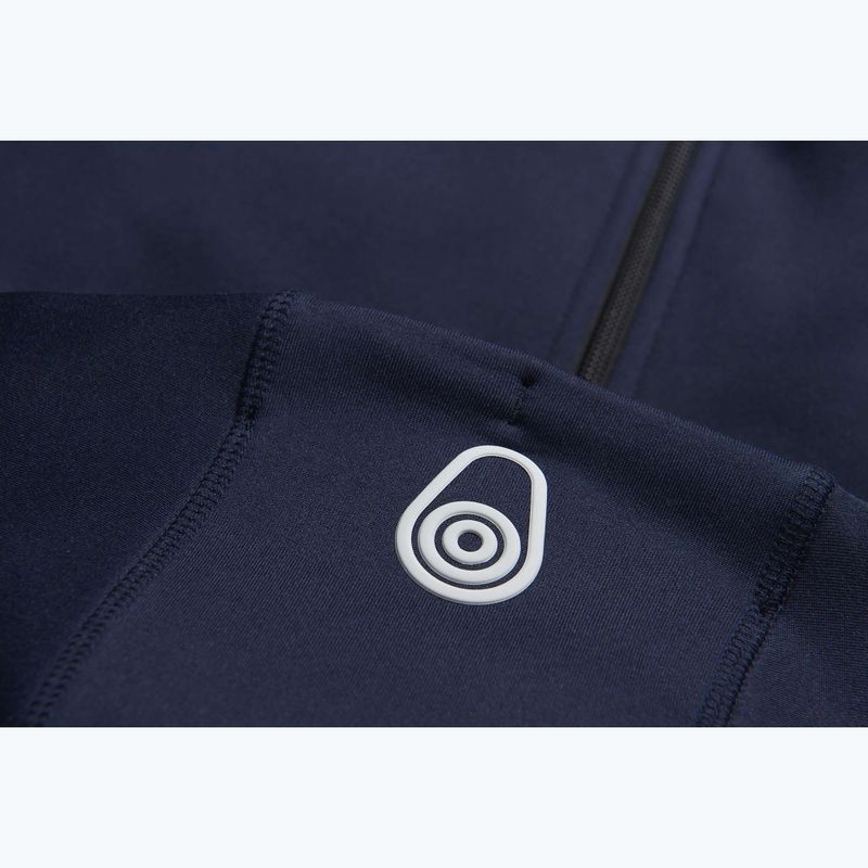Felpa nautica da uomo Sail Racing Spray Powerstretch Zip Hood dark navy 5