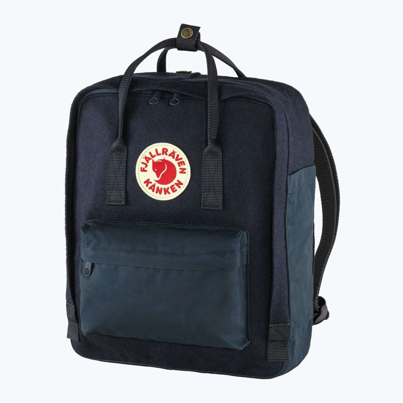 Zaino Fjällräven Kanken Re-Wool 16 l cielo notturno 2