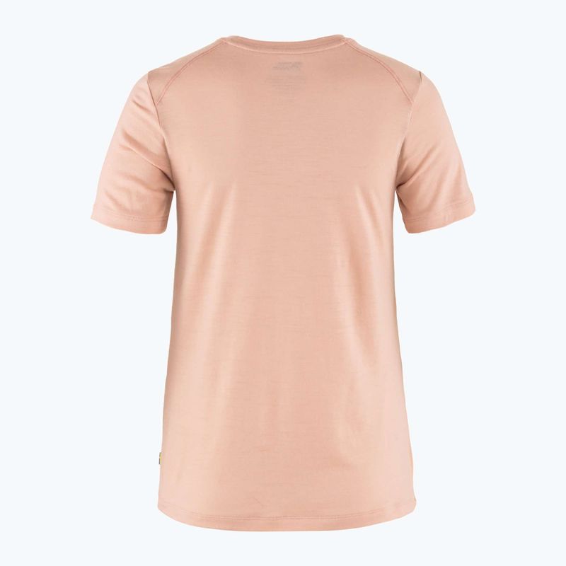 Camicia da trekking donna Fjällräven Abisko Wool Fox chalk rose/ port 2