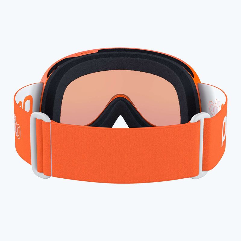 Maschera da sci per bambini POC POCito Retina Jr S2 fluorescent orange/partly sunny light orange 8