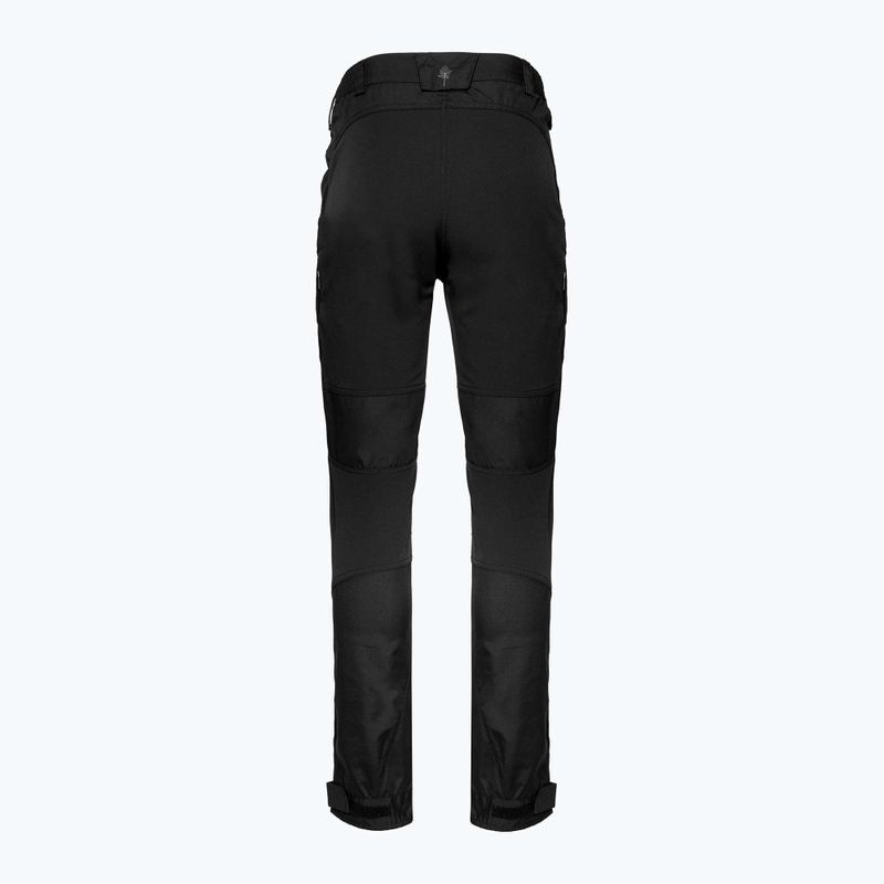 Pantaloni da trekking da donna Pinewood Caribou TC nero/nero 2