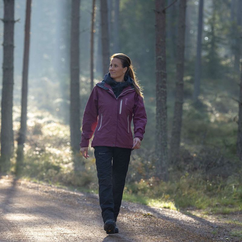 Pantaloni da trekking da donna Pinewood Caribou TC nero/nero 6