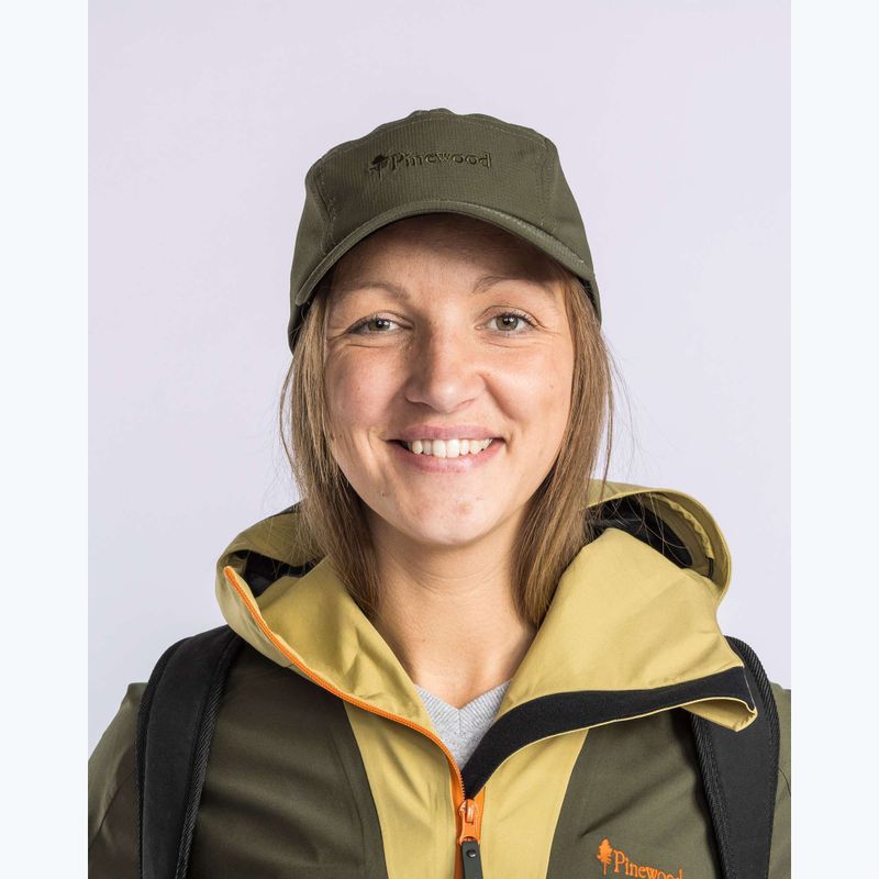 Cappello da baseball Pinewood NatureSafe verde muschio 4