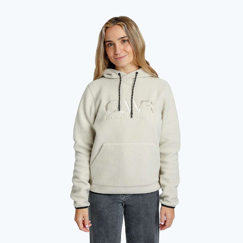 Colourwear Donna Teddy Hood 2.0 beige chiaro 5