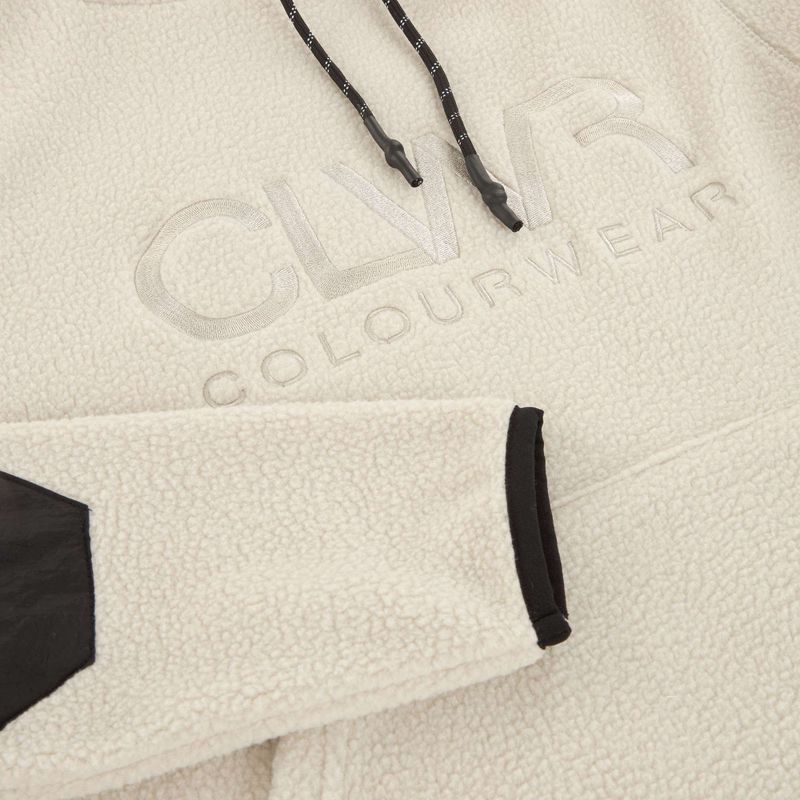 Colourwear Donna Teddy Hood 2.0 beige chiaro 3