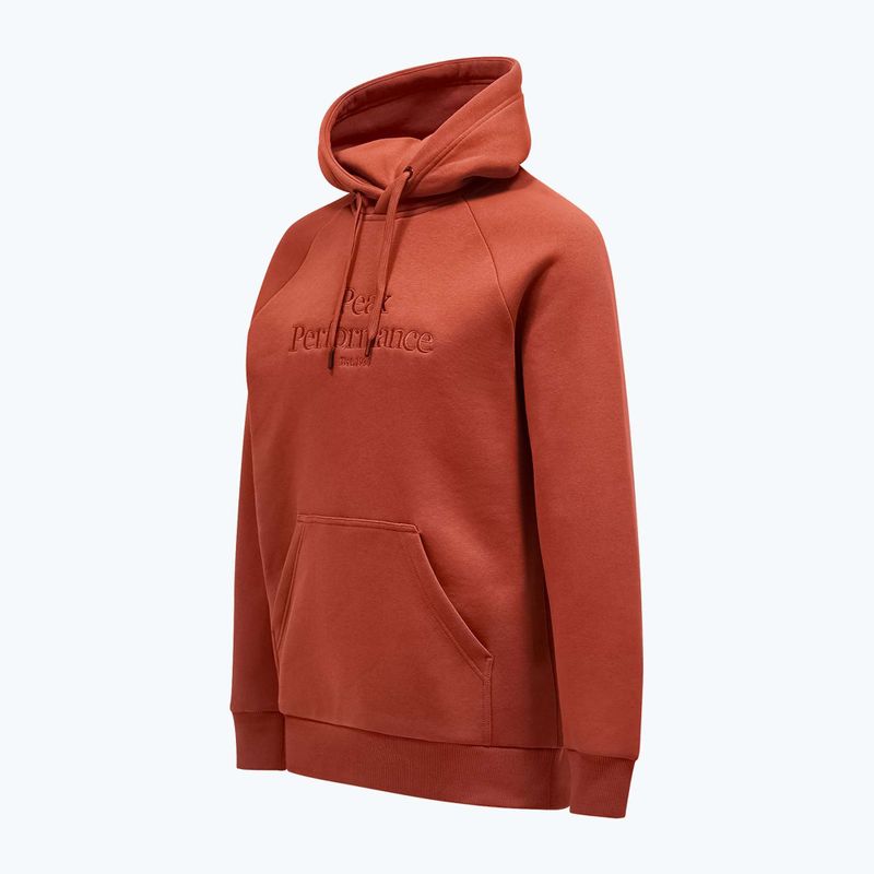 Felpa Peak Performance Original Hood da uomo con cappuccio speziato 2