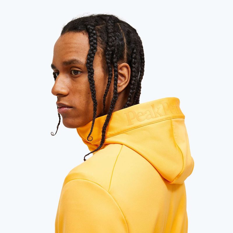 Peak Performance Rider Tech Zip Hood Uomo arancione fiammante 3