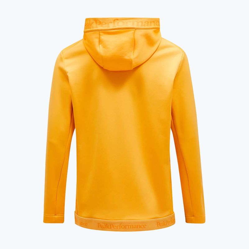 Peak Performance Rider Tech Zip Hood Uomo arancione fiammante 5