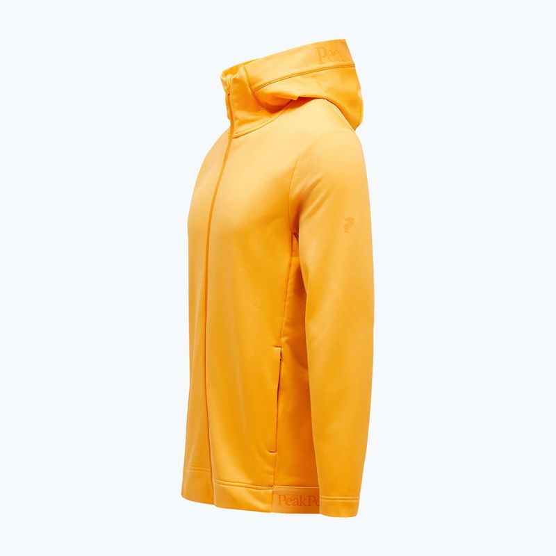 Peak Performance Rider Tech Zip Hood Uomo arancione fiammante 6