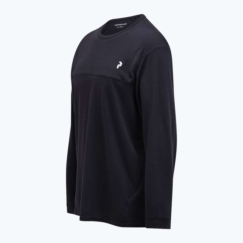 Peak Performance Trail Wool Blend Longsleeve Uomo nero 3