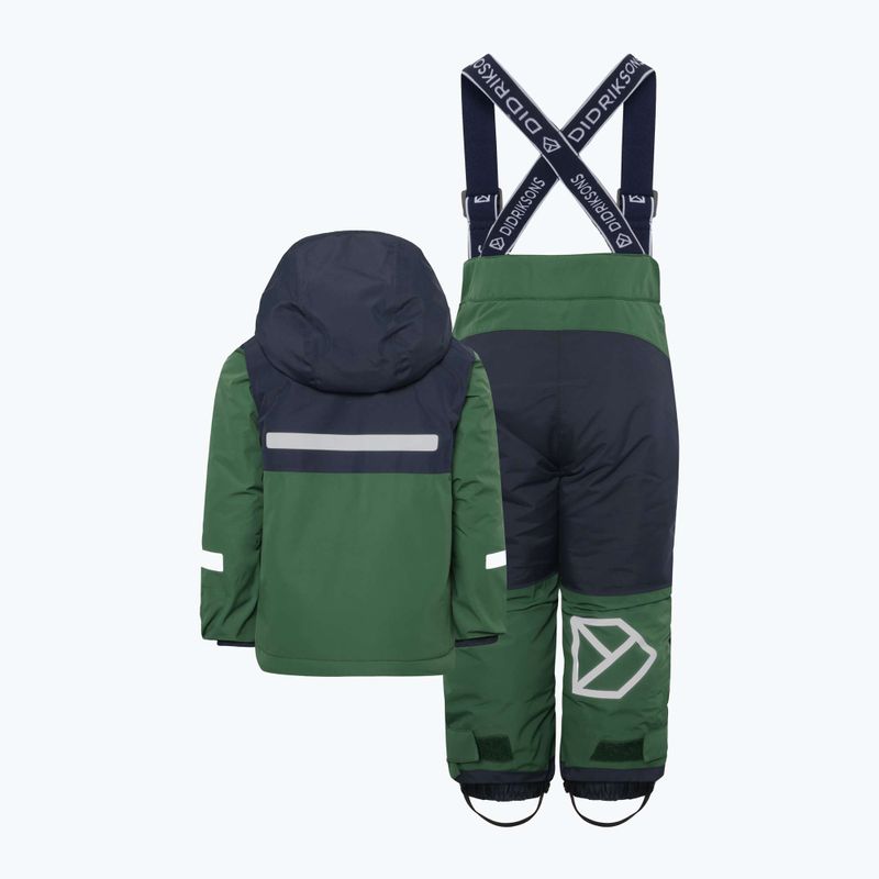 Completo da sci per bambini Didriksons Skare pine green 2